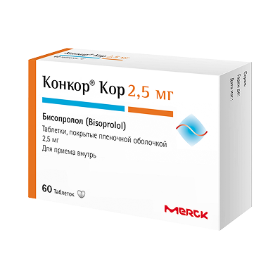 Конкор® Кор 2,5 мг